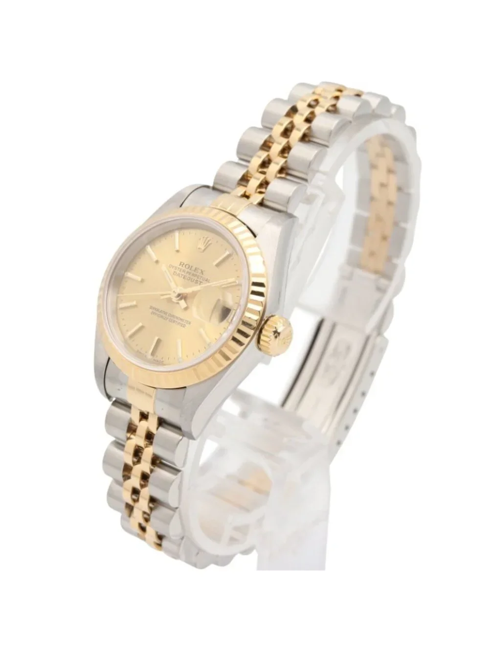 Rolex Watch Datejust P Number 18K Stainless Steel